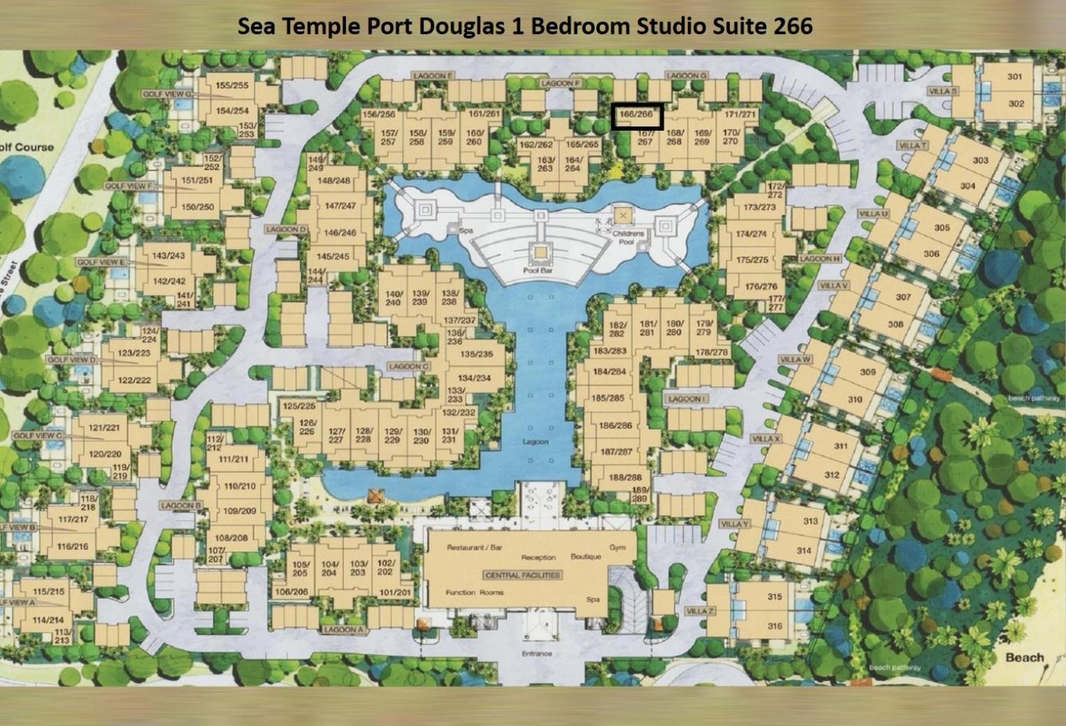 Luxury Apartments At Temple Resort And Spa Port Douglas Rom bilde