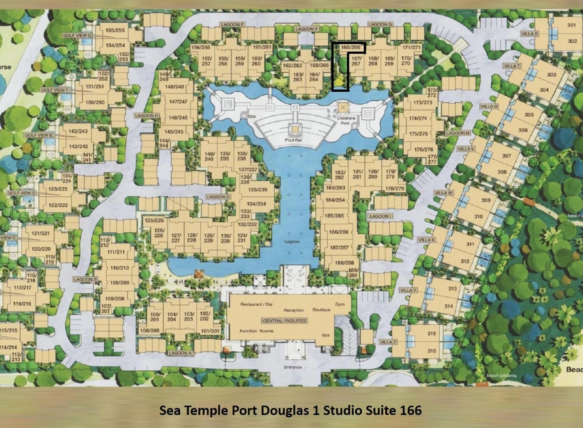 Luxury Apartments At Temple Resort And Spa Port Douglas Rom bilde
