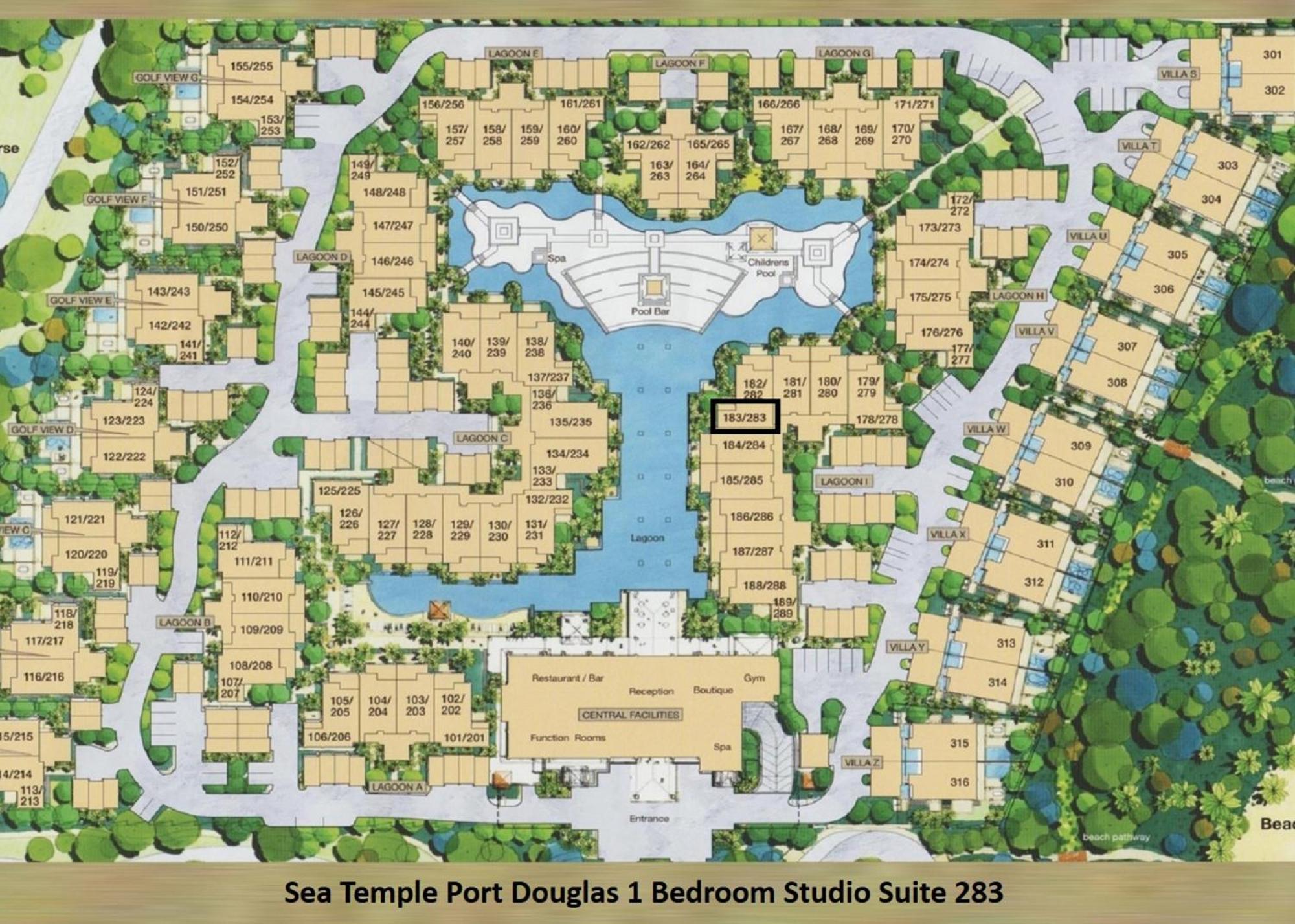 Luxury Apartments At Temple Resort And Spa Port Douglas Rom bilde