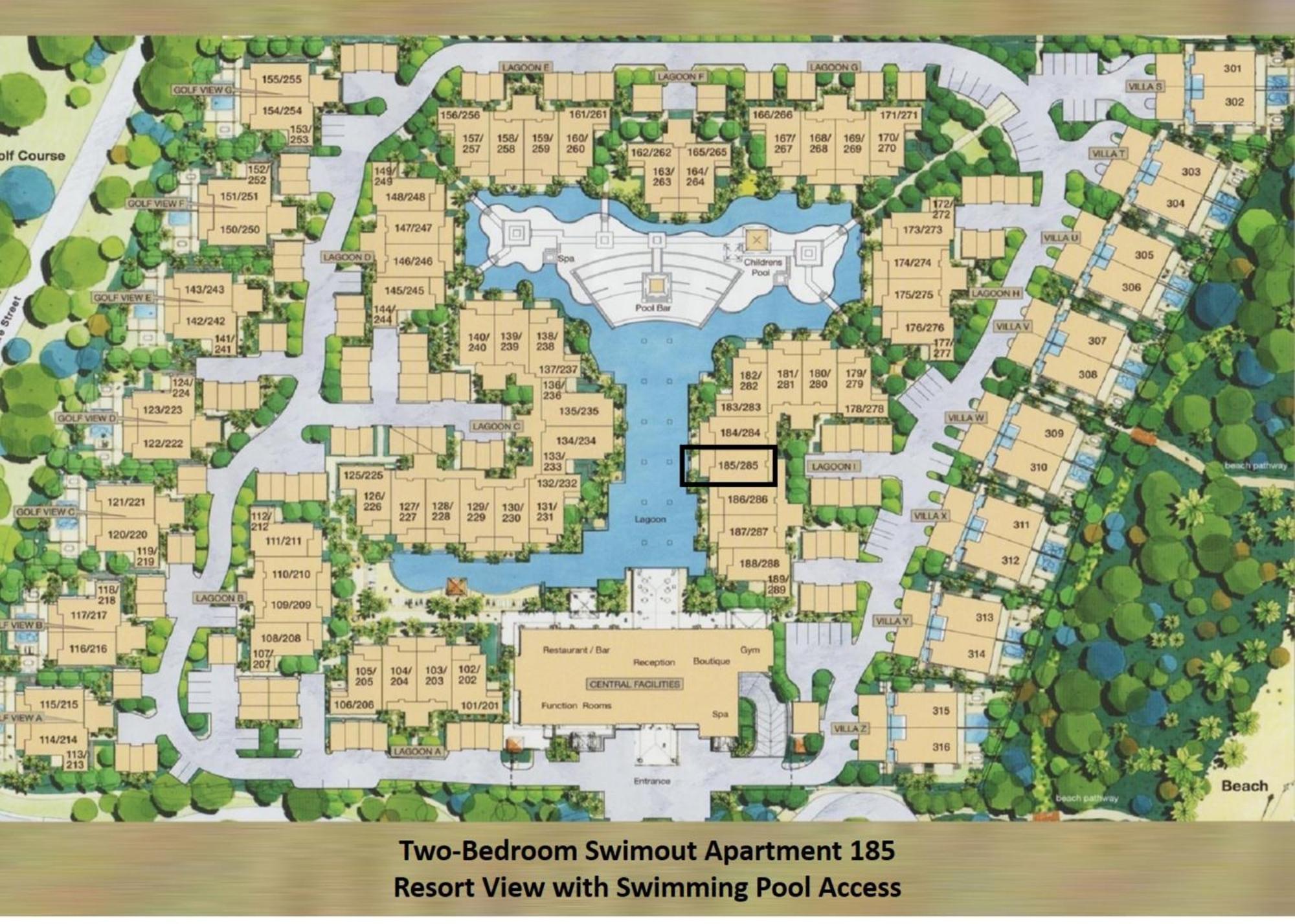 Luxury Apartments At Temple Resort And Spa Port Douglas Rom bilde